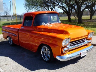 Right front 1959 Chevrolet Apache Fleetside