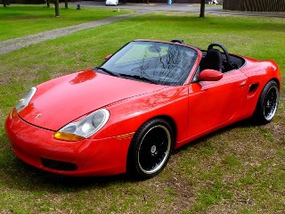 Left Front 2000 Porsche Boxster