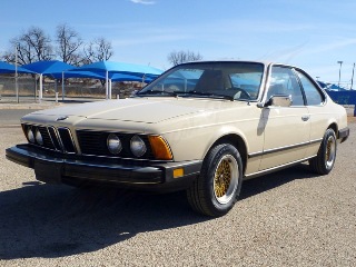 Left front 1982 BMW 633CSi