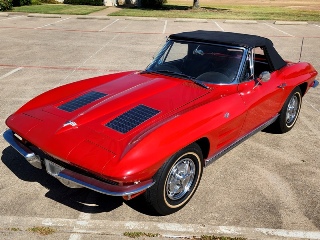 Left front 1963 Chevrolet Corvette